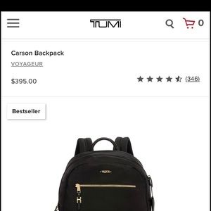 New TUMI Carson Backpack